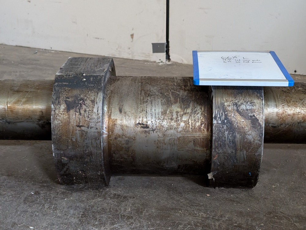 Minster Press replacement eccentric shaft, 66.5 inches long