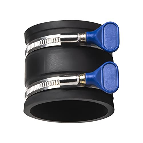 70337 2-1/2" Dust Control Flex Cuff with Adjustable Key Hose 2-1/2" Flex Cuff