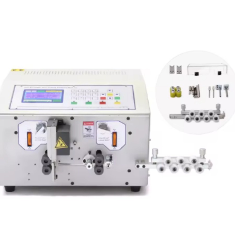 Automatic Computer Wire Stripping Machine Stripper 0.1-2.5mm² CE Cutting Peeling