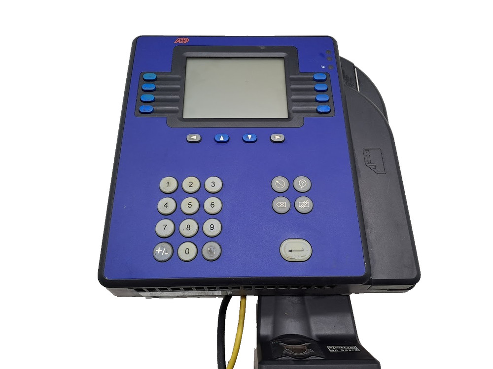 ADP 4500 Employee Time Clock Quick Punch Touch ID by Kronos