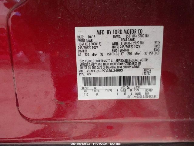 Fuse Box Engine Left Hand Engine Compartment Fits 15-18 EDGE 4526996