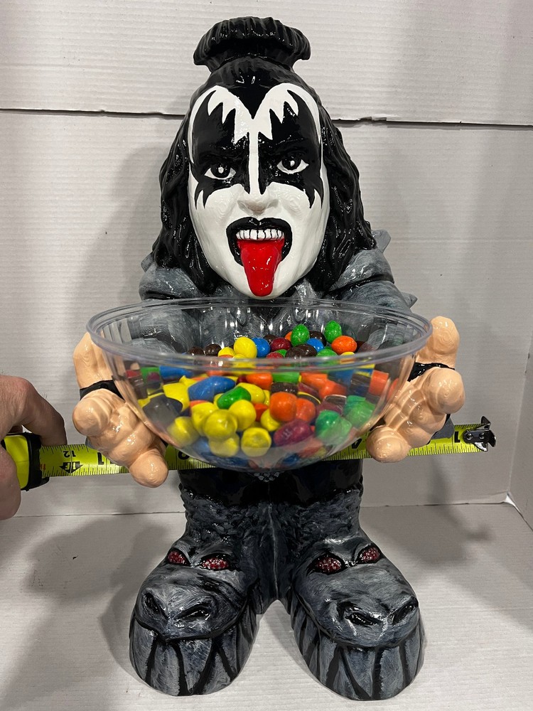 KISS Gene Simmons Demon candy bowl statue