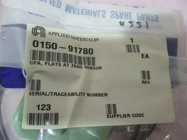 AMAT 0150-91780 CFA, Flats at Zero Sensor, 419282
