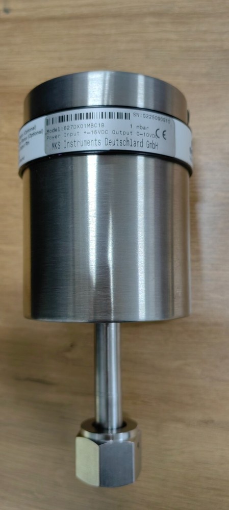 MKS 627DX01MBC1B Baratron Capacitance Manometer，1mbar, working#HL