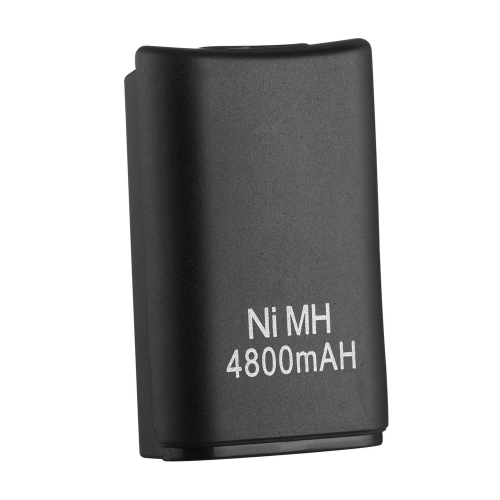 2 Battery Pack & Charger Dock For Microsoft Xbox 360 Wireless Controller Black