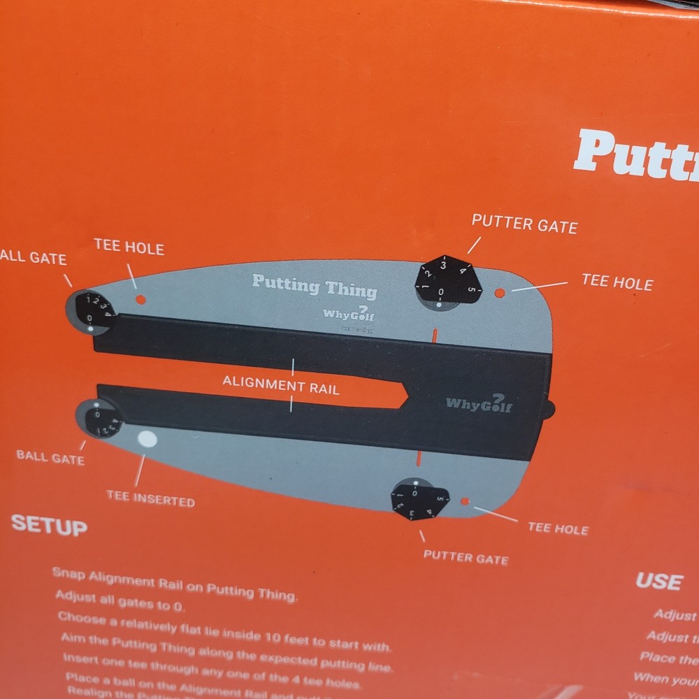 WHYGOLF Dial in your putting - Putting Thing – Golf Training Aid
