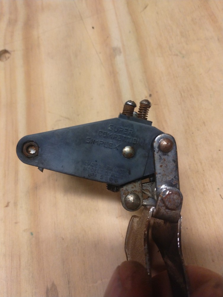 Vintage SIMPLEX SUPER COMPETITION FRONT DERAILLEUR