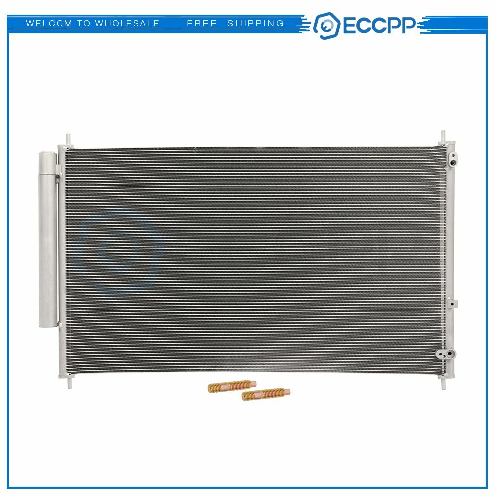 AC Condenser For 2011-2017 Honda Odyssey 4-Door 3.5L V6 Aluminum Core