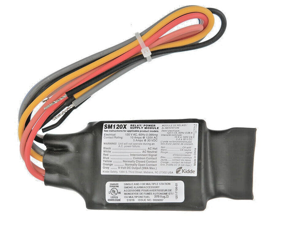 KIDDE Smoke Alarm Relay Module - SM120X