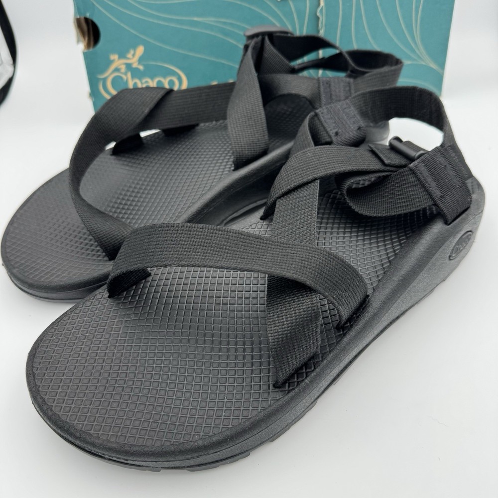 Chaco Men's Zcloud Sandal, Solid Black, 11