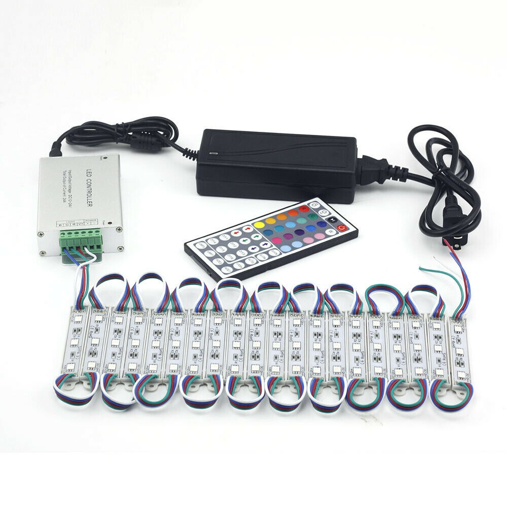 40Pcs 20FT Storefront LED Light for Business Signs Window Module Lights (2 Pack)