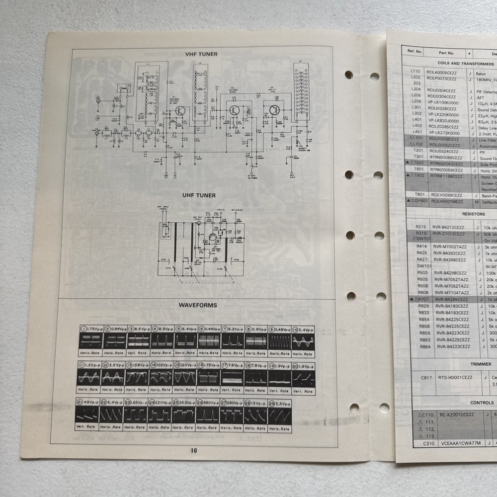 Sharp Electronics Color TV Model C1335 Preliminary Service Information