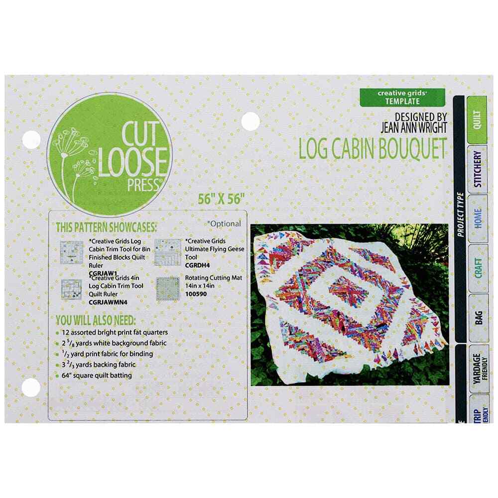 Cut Loose Press, Bouquet Quilt Pattern