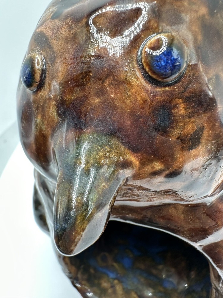 Penguin Candle Holder Signed