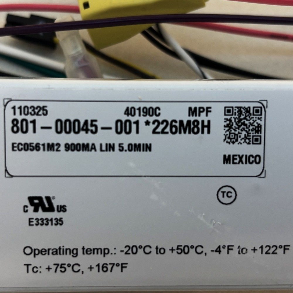 eldoLED ECOdrive 561M Intelligent LED Driver Controller 50W 100-277V AC Lighting