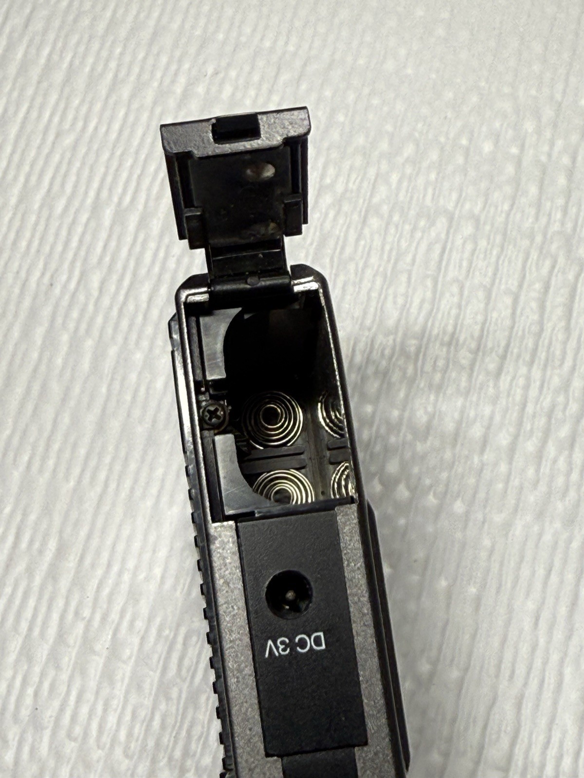 Vintage Dictaphone 3253 Voice Processor Micro Tape Recorder w/ Case - Powers On