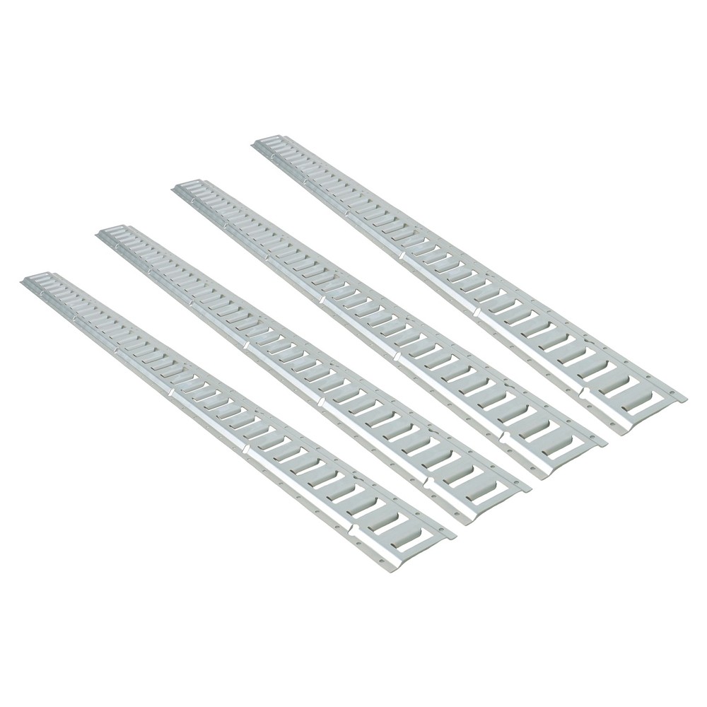 Labwork 4 Pack 6' E Track Tie Down Rail Kit Galvanized Steel For Vans Trailers