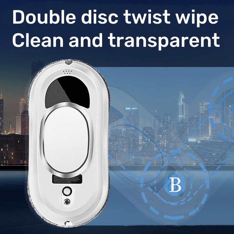 Smart Electric Window Cleaner Robot Automatic Glass Cleaning Tool Remote Control