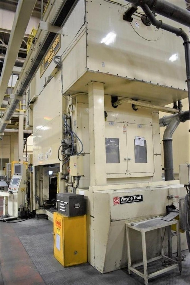 2011 Minster E2-1200-120-60 Eccentric Geared Straight-Side Transfer Press #6822