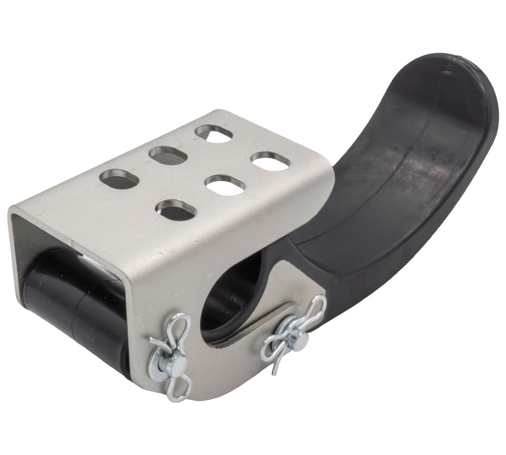 Quick 3" Rubber Upright Tarp Stop Kit w/Mounting Bracket for Roll Tarp System