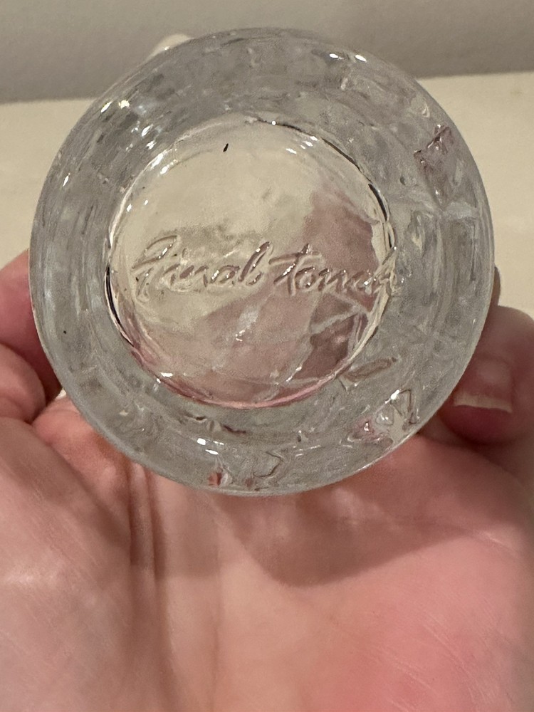 Small Final Touch Crystal Cocktail Mixing Glass - Jigger