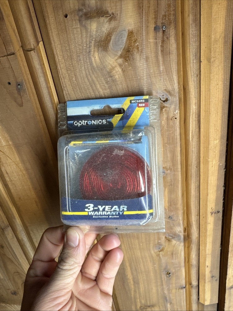 Optronics Surface Mount Round 2-1/2" Marker/Clearance Light Red