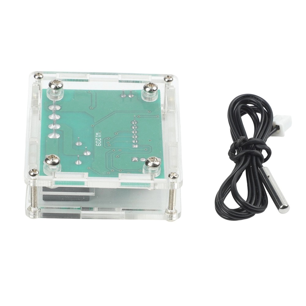 DC 12V Thermostat Temperature Controller Switch Board Red Digital Display & Case