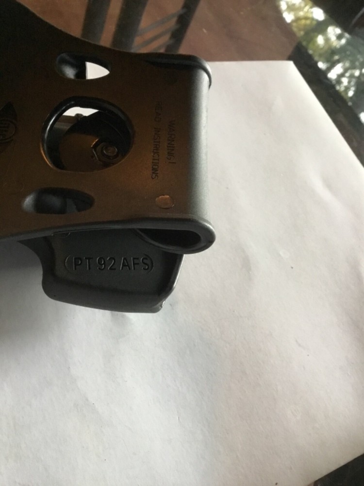 ITac paddle holster Taurus 92