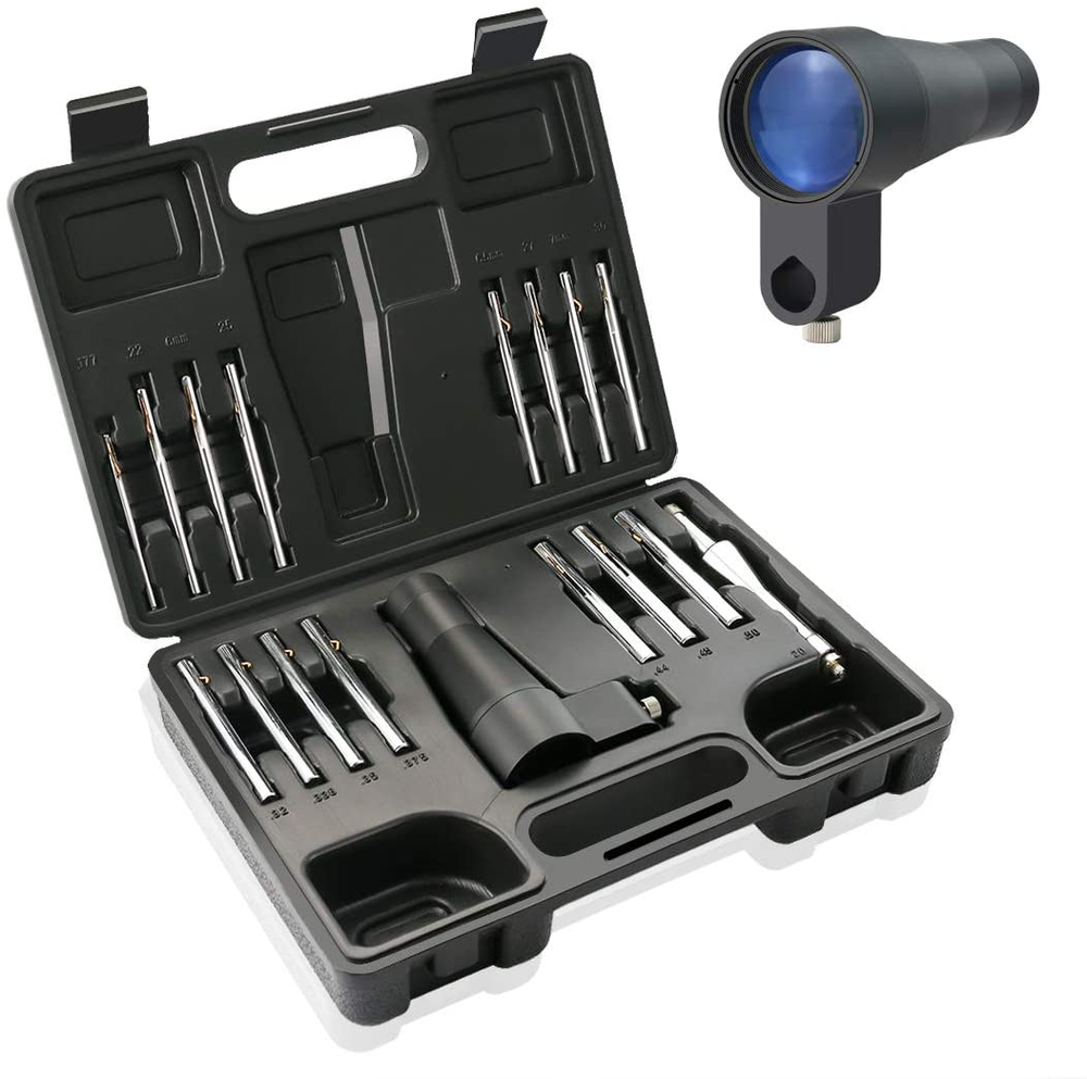 Rifle Scope Boresighter Kit Precision Accuracy Bore Sighter Sighting Set Arbor
