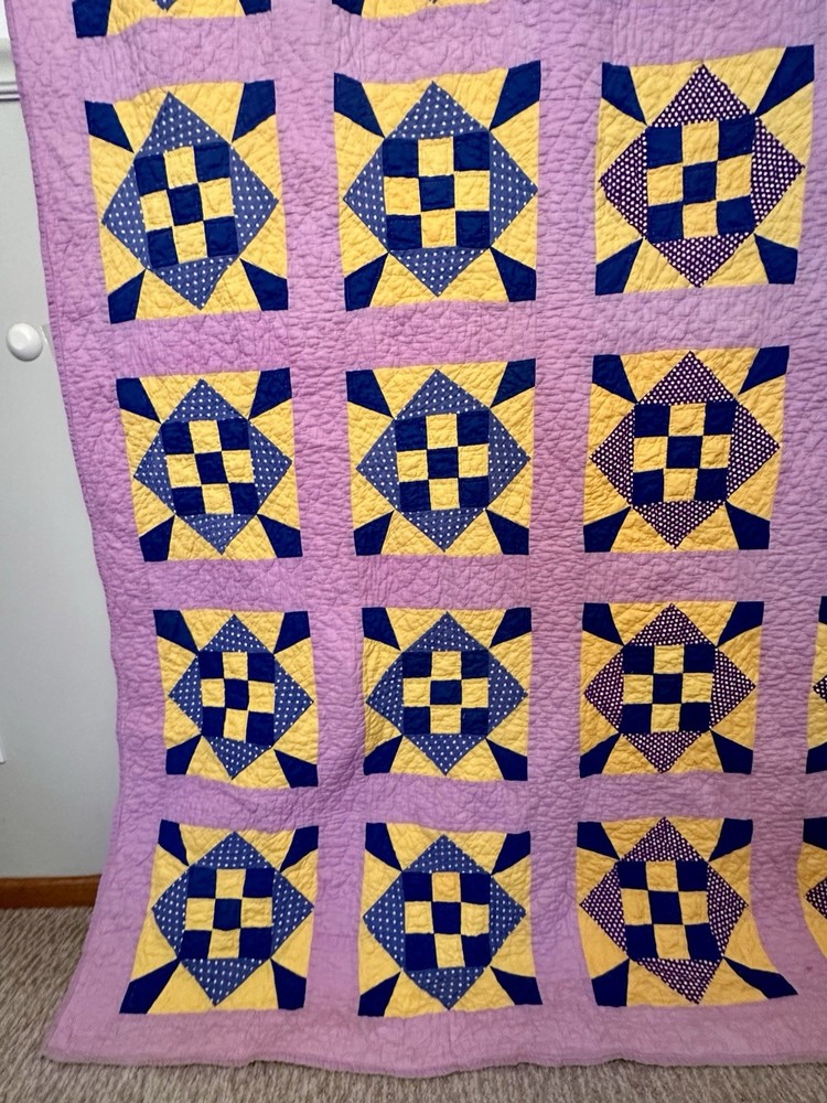 Handmade Patchwork Cotton Quilt