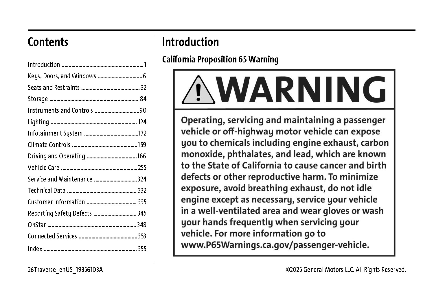 2026 Chevrolet Traverse Owners Manual User Guide