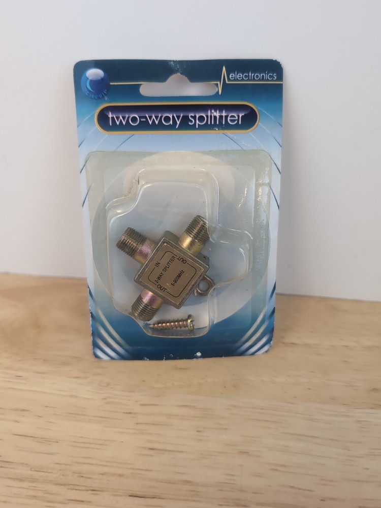 VIDEO ACCESSORY TWO WAY SPLITTER BRAND NEW