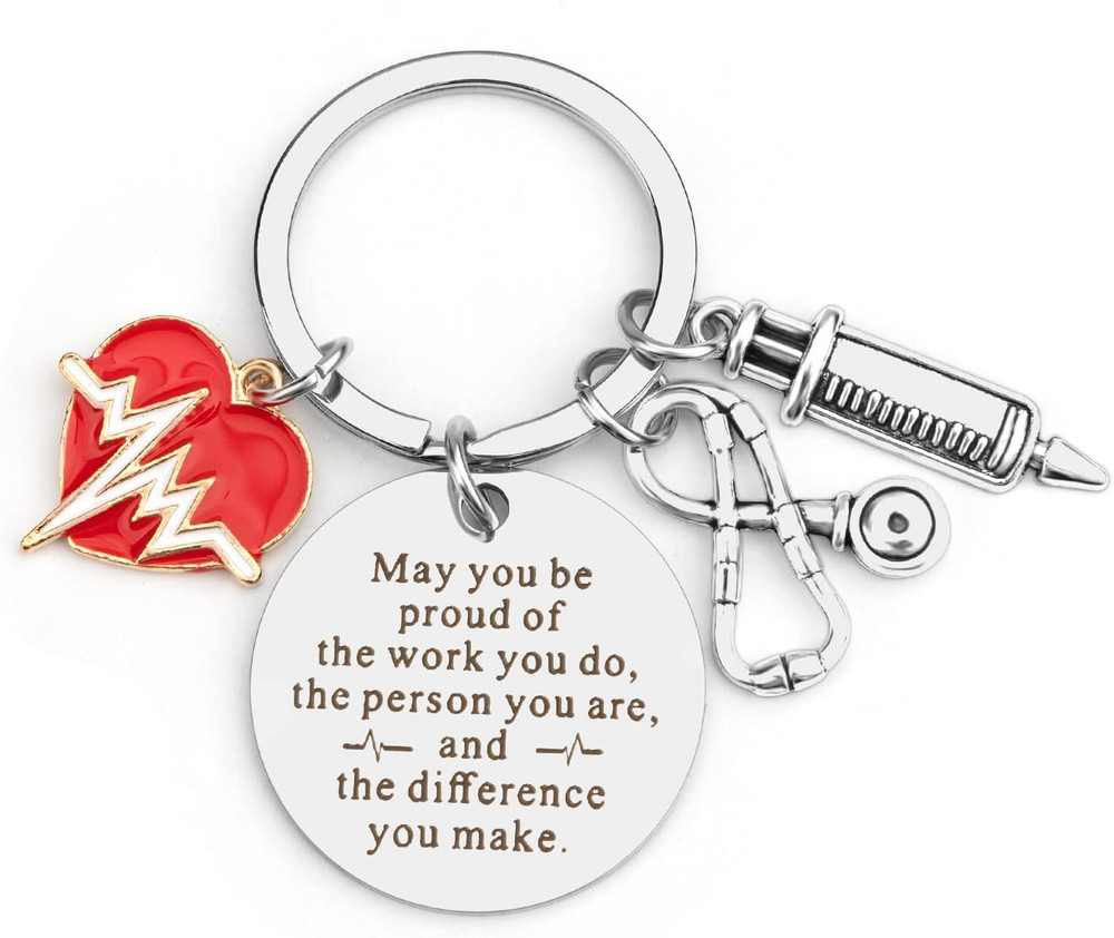 Nurse Gifts Keychain, Practitioner Nursing Student Gifts...