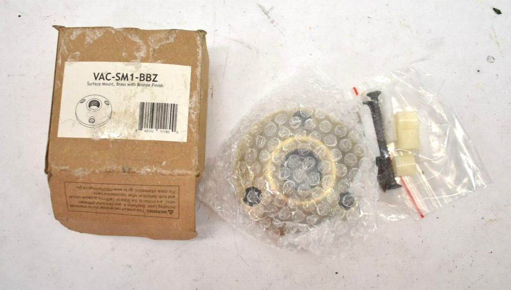 Solid Brass Surface Mount w Bronze Finish VAC-SM1-BBZ 1V Replacement Unit