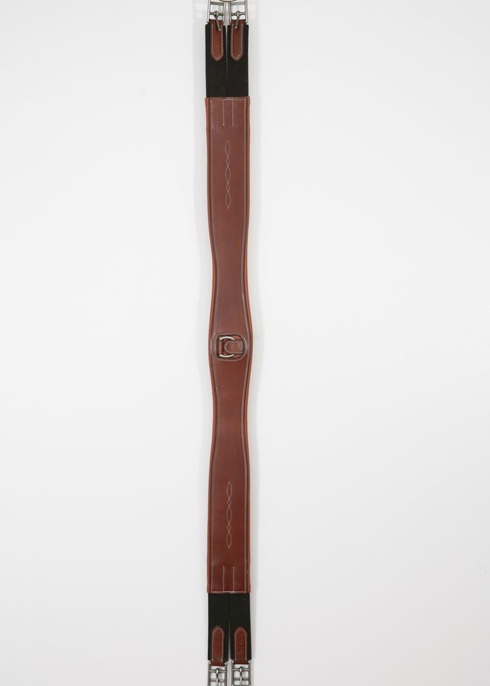 KL Select Red Barn Pace Jumping Girth 50" Brown Inv: 6034A