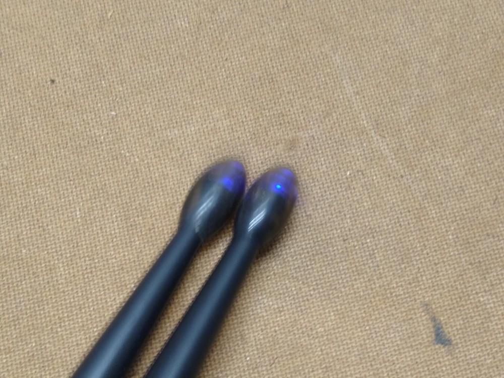 Sharper Image Digital DrumSticks Black 1 Pair