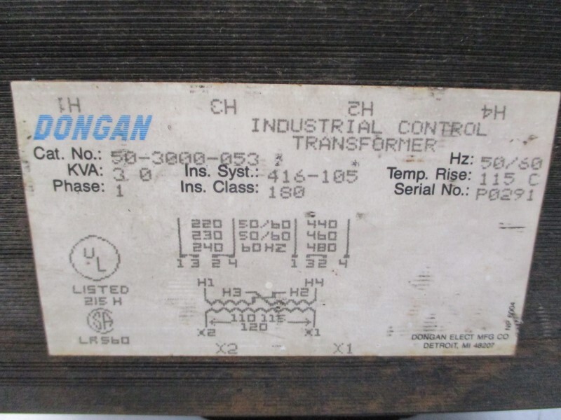 DONGAN 50-3000-053 240/480V UNMP