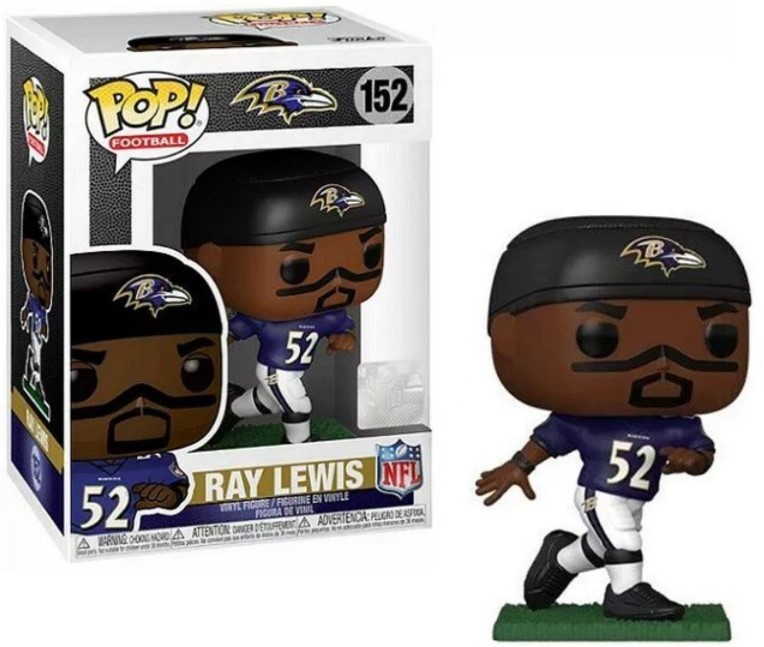 Ray Lewis (Baltimore Ravens) (Purple Jersey) NFL Funko Pop! Legends