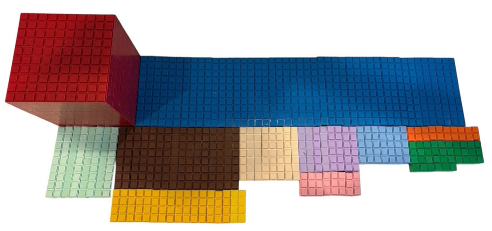 Math U See Manipulative Integer Blocks 175 Pieces - Homeschool Teacher