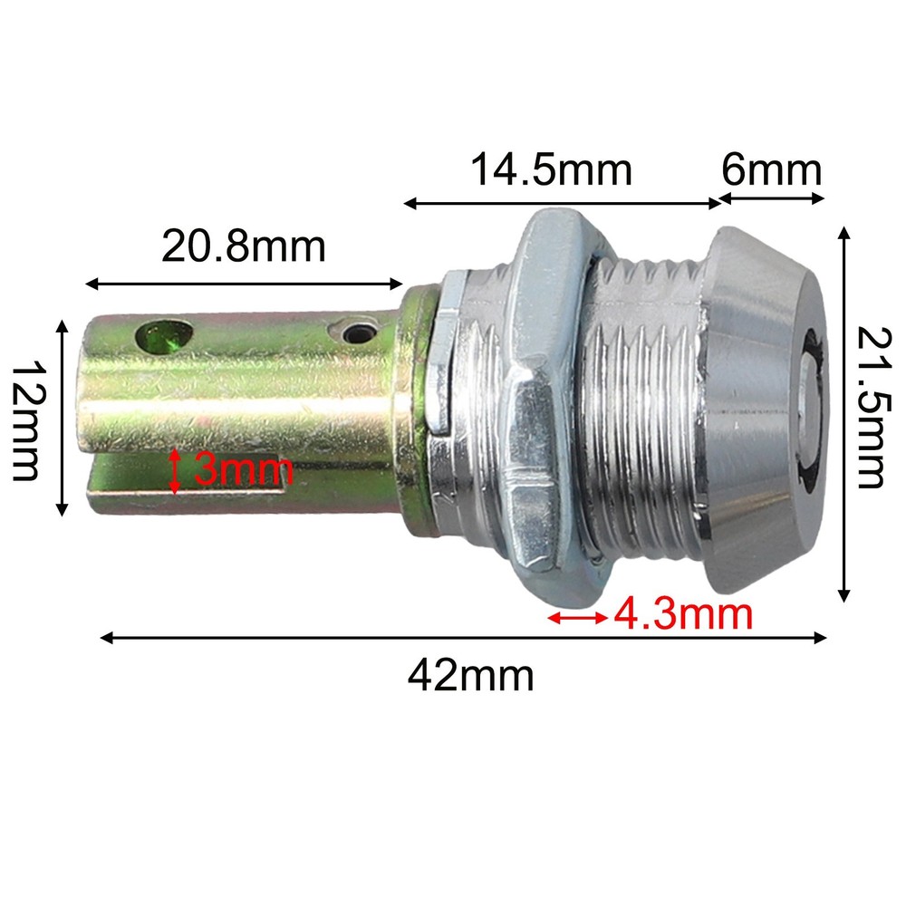 Tamper Resistant Toolbox Locks with Two Keys Enhancing Your Storage Security