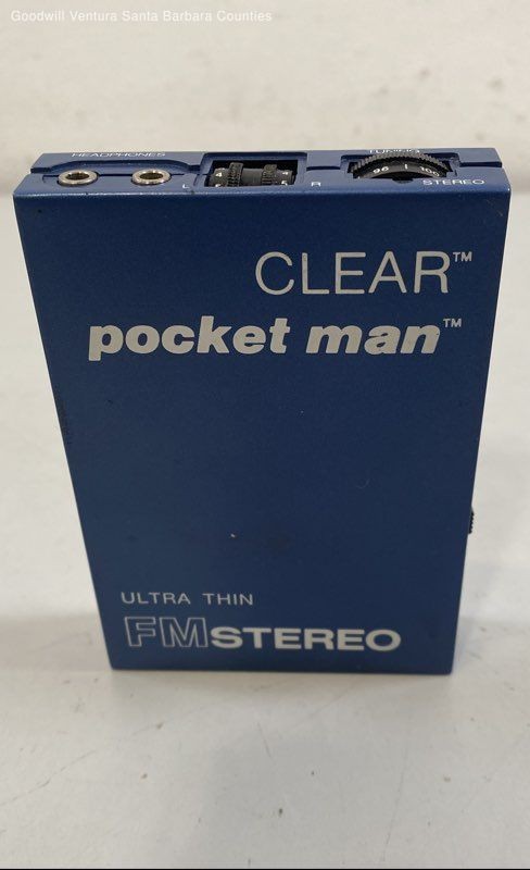 Pocket Man FM stereo