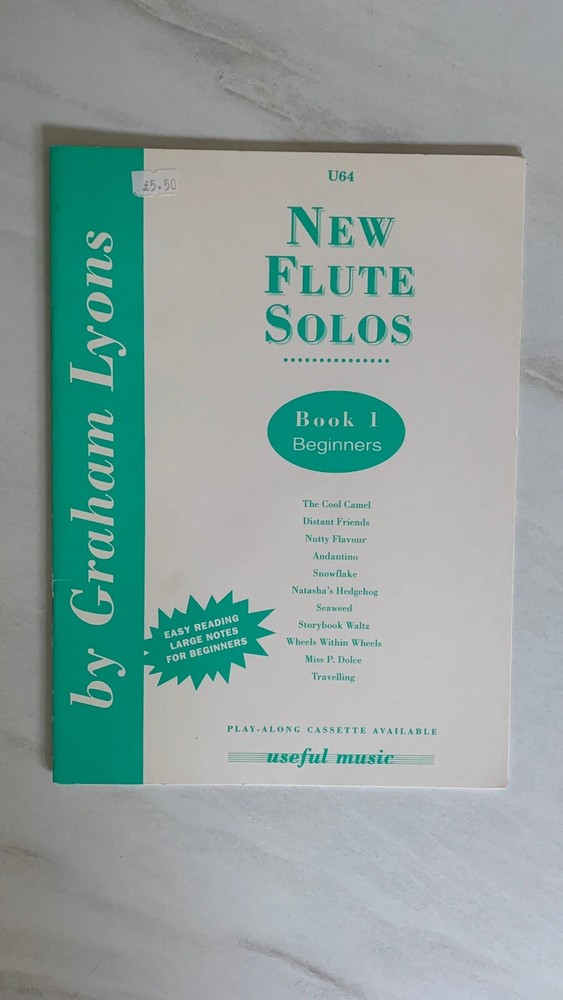 Flute Sight Reading & Solos ~ Sheet Musix Book Trio Bundle