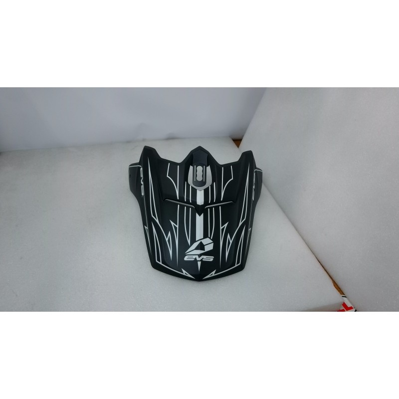 EVS Helmet Visor T3 Pinner Matte Black/White -Open Box