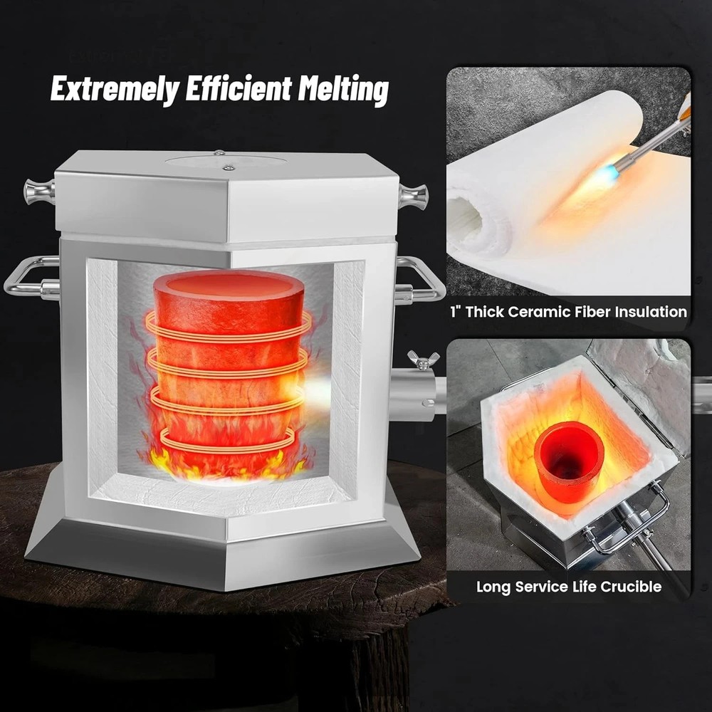 Ceramic Fiber Insulation, 60"x24"x1"Thick, 2600F Fireproof Insulation Blanket...