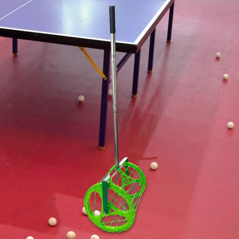 Table Tennis Ball Picker Balls Collector Adjustable Practical Container Holds