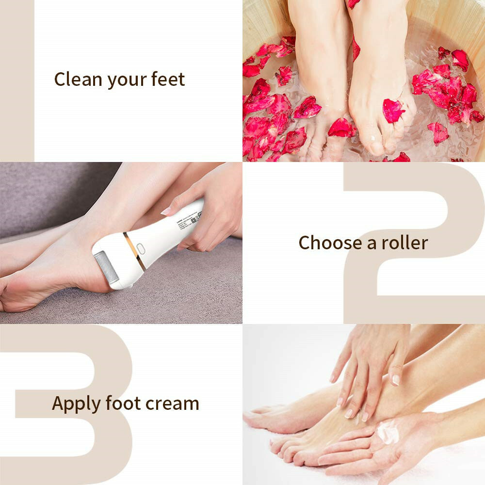 Professional Electric Foot Grinder File Callus Dead Skin Remover Pedicure Tool