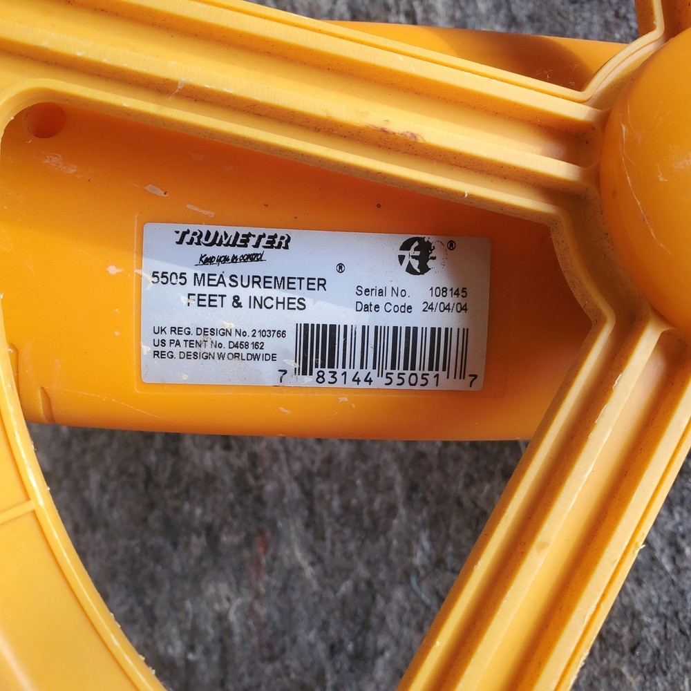 Trumeter Measure Meter Revolution 5505E