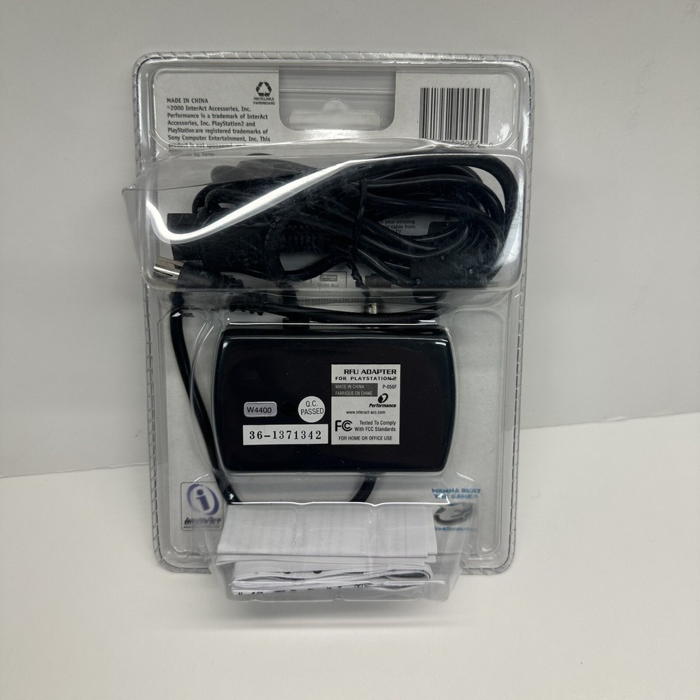 Performance RFU Adapter For Playstation PS2 NEW SEALED