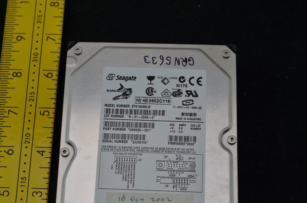 Prime ECG Cardiac Mapping System Hard Drive
