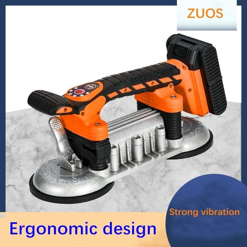 Tile Installation Tool Vibration Machine - Double Suction Cup Vibrator Handhe...